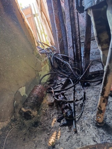 Demontáž čerpadla Beroun.