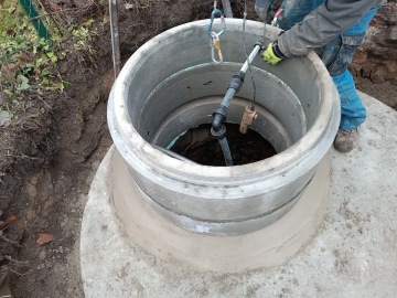 Rekonstrukce studny Beroun.