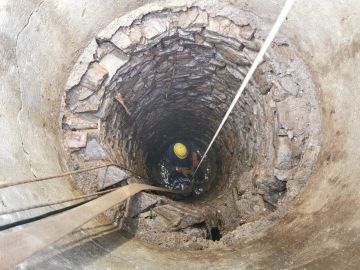 Čištění studny Tachov.