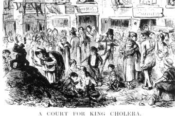 Život v ulicích Londýna.