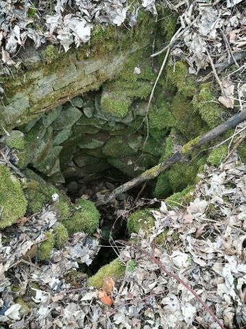 Studna v zaniklé obci.