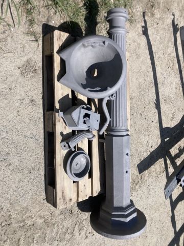 Opískovaná ruční pumpa