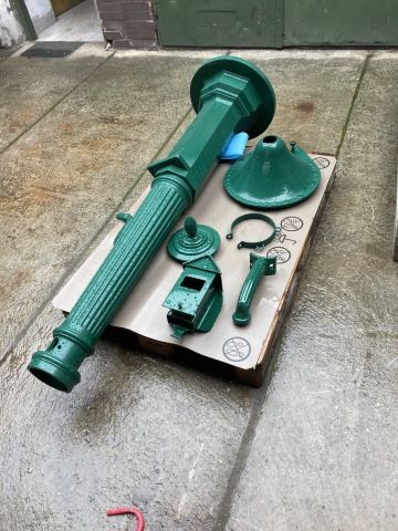 Rekonstrukce staré pumpy, předělání systému na elektrický pohon.