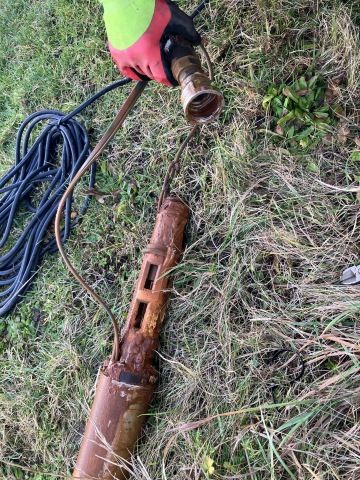 poškozené čerpadlo